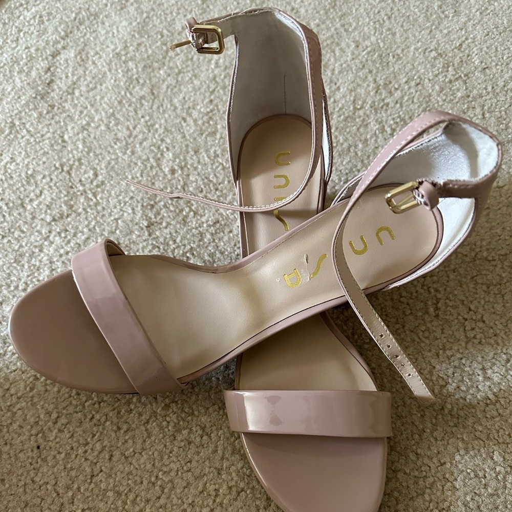 Unisa nude heels